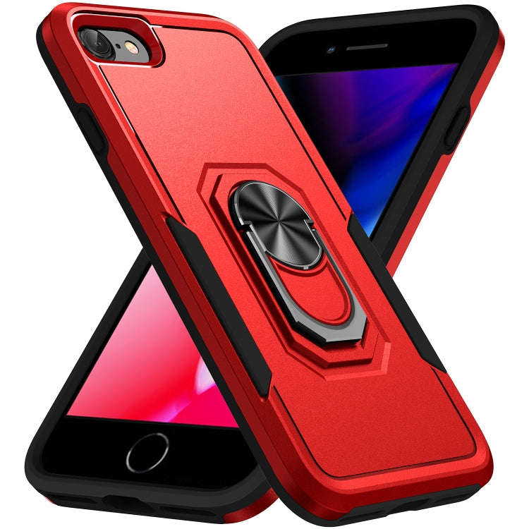 Pioneer Armor Heavy Duty PC + TPU Holder Phone Case, For iPhone SE 2022 / SE 2020 / 8 / 7, For iP...