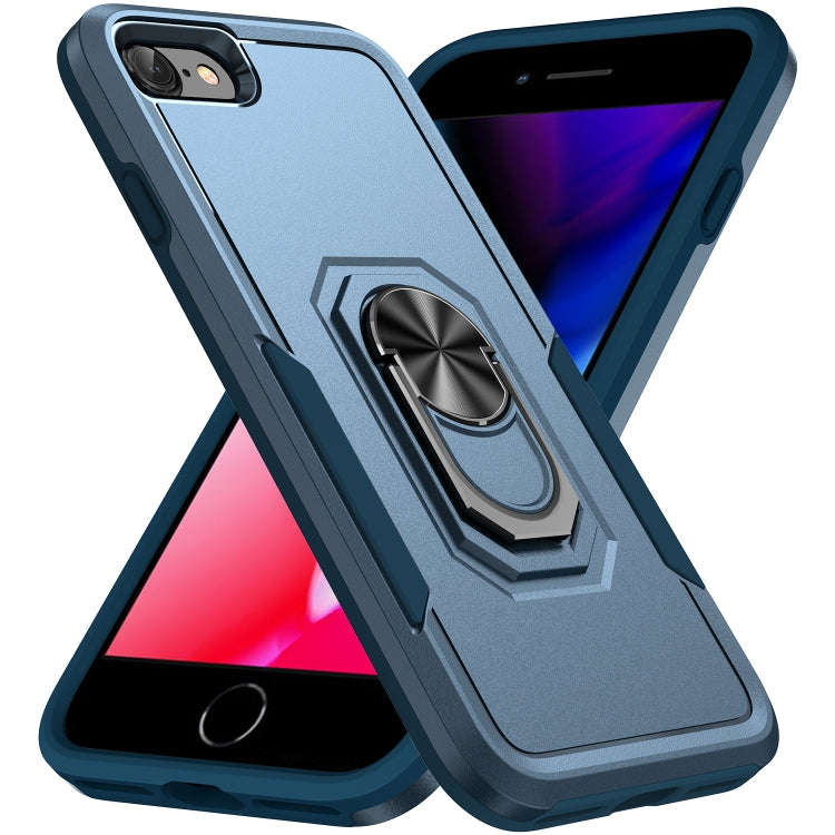 Pioneer Armor Heavy Duty PC + TPU Holder Phone Case, For iPhone SE 2022 / SE 2020 / 8 / 7, For iP...