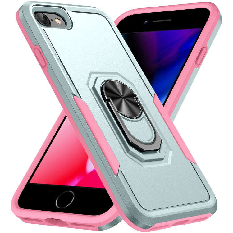Pioneer Armor Heavy Duty PC + TPU Holder Phone Case, For iPhone SE 2022 / SE 2020 / 8 / 7, For iP...