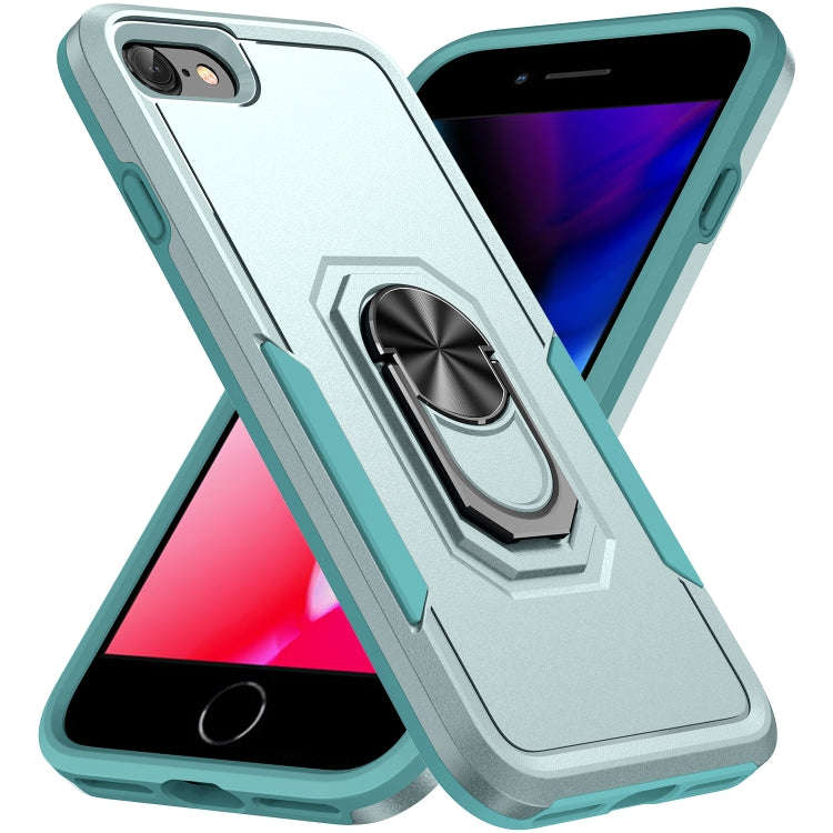 Pioneer Armor Heavy Duty PC + TPU Holder Phone Case, For iPhone SE 2022 / SE 2020 / 8 / 7, For iP...