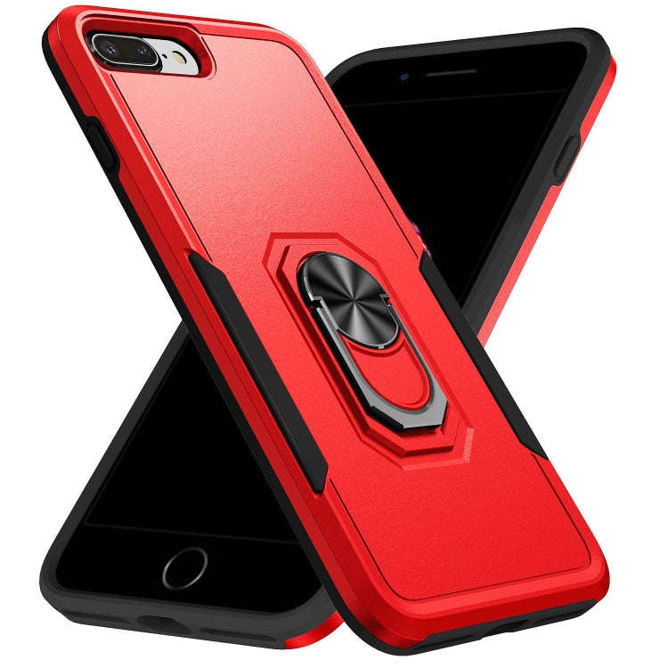 Pioneer Armor Heavy Duty PC + TPU Holder Phone Case, For iPhone SE 2022 / SE 2020 / 8 / 7, For iP...