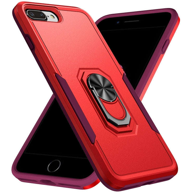 Pioneer Armor Heavy Duty PC + TPU Holder Phone Case, For iPhone SE 2022 / SE 2020 / 8 / 7, For iP...