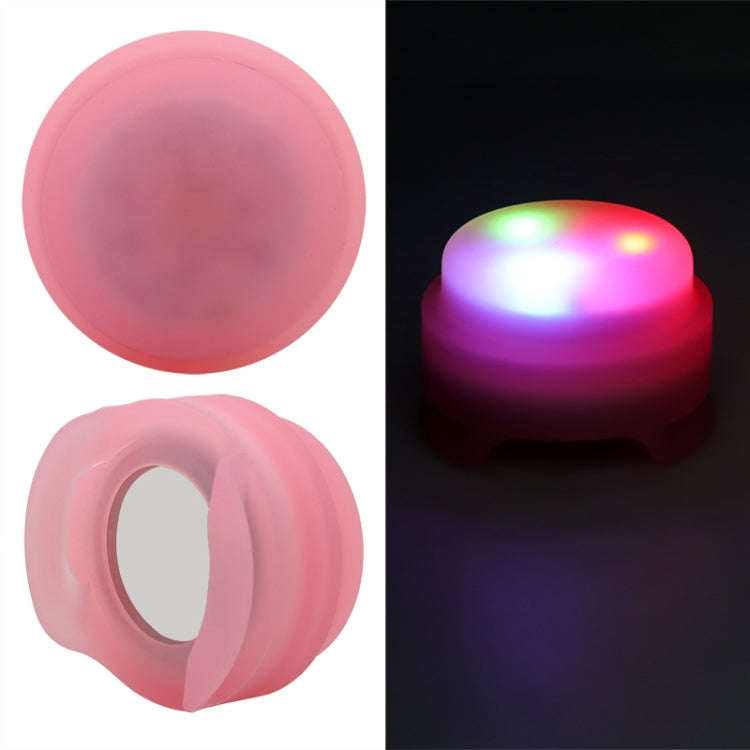 Pet Collar Anti-Lost Location Tracker Silicone Protective Case with Light For AirTag 2nd Gen / Ai...