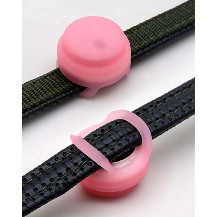 Pet Collar Anti-Lost Location Tracker Silicone Protective Case with Light For AirTag 2nd Gen / Ai...