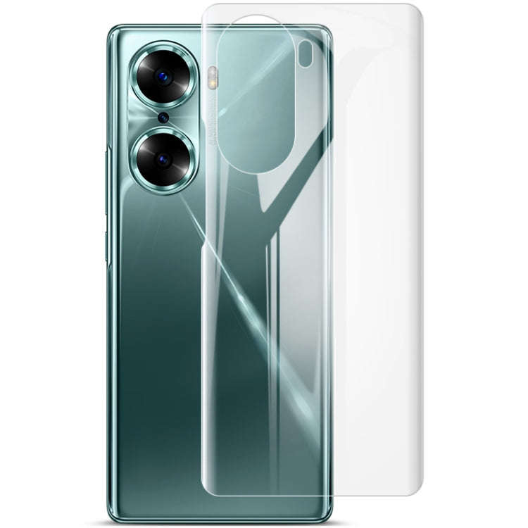 2 PCS imak Curved Full Screen Protector Hydrogel Film Back Protector, For Honor 60, For Honor 60 ...