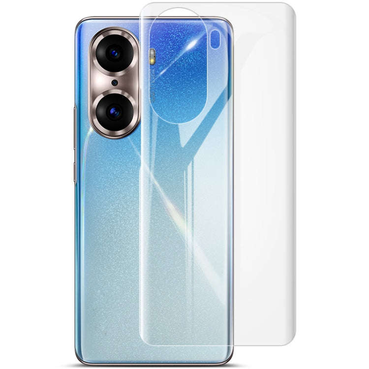 2 PCS imak Curved Full Screen Protector Hydrogel Film Back Protector, For Honor 60, For Honor 60 ...