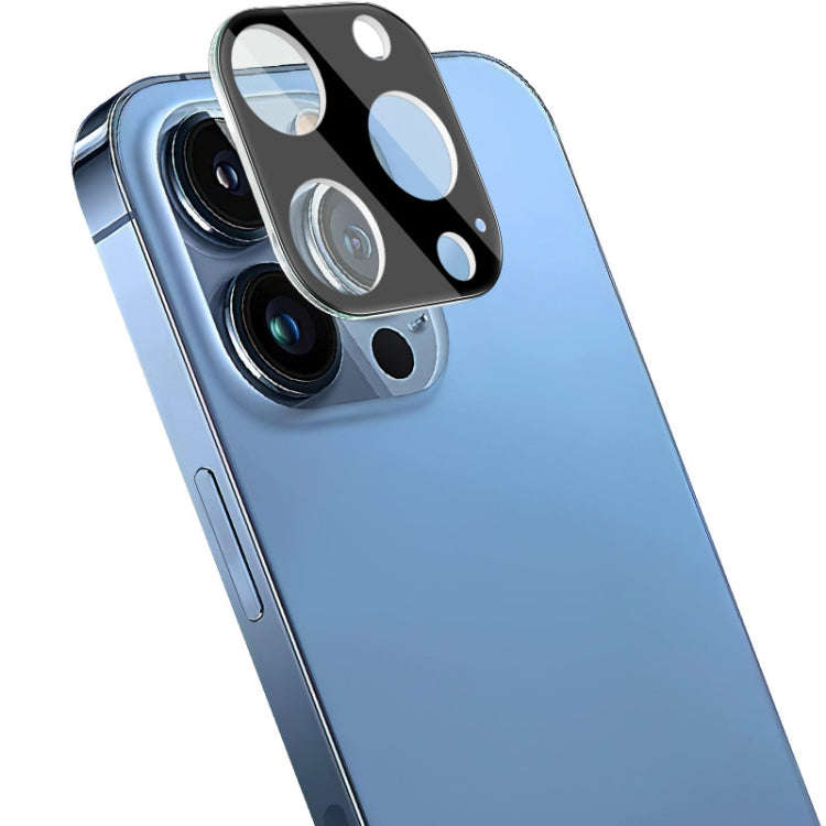 imak Integrated Rear Camera Lens Tempered Glass Film with Lens Cap Black Version, For iPhone 13 /...