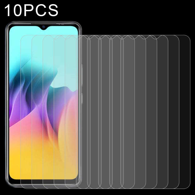 10 PCS 0.26mm 9H 2.5D Tempered Glass Film