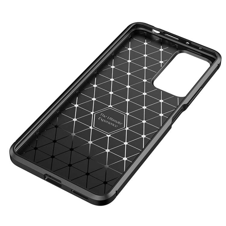 Carbon Fiber Texture Shockproof TPU Phone Case, For Xiaomi Redmi Note 11 Pro Overseas Version