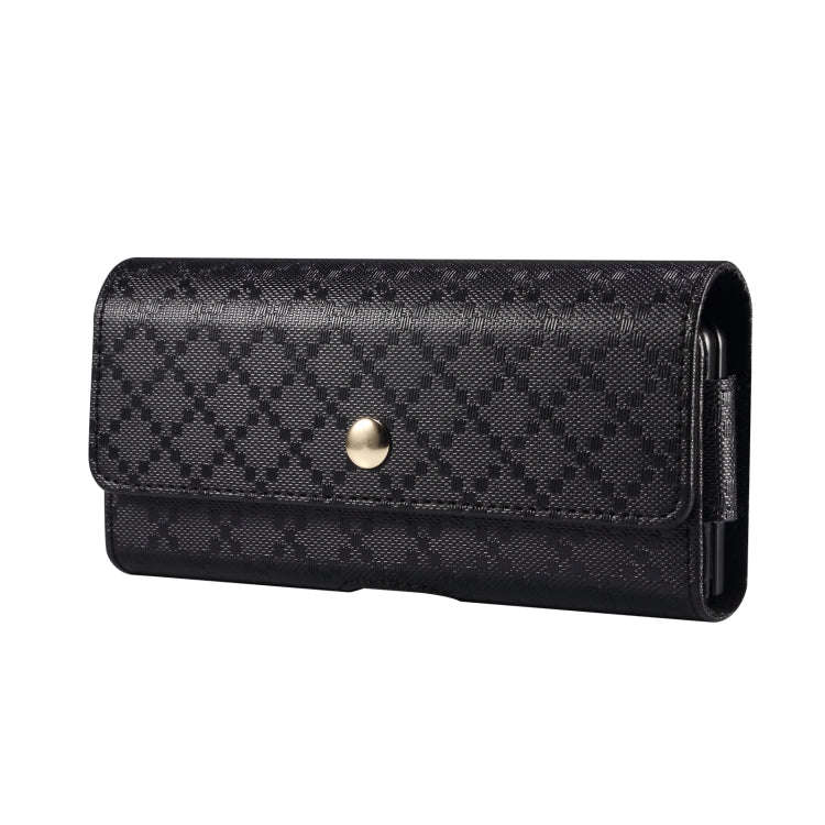 Checkered Texture Waist Hanging Phone Case, For Samsung Galaxy Z Fold3 5G
