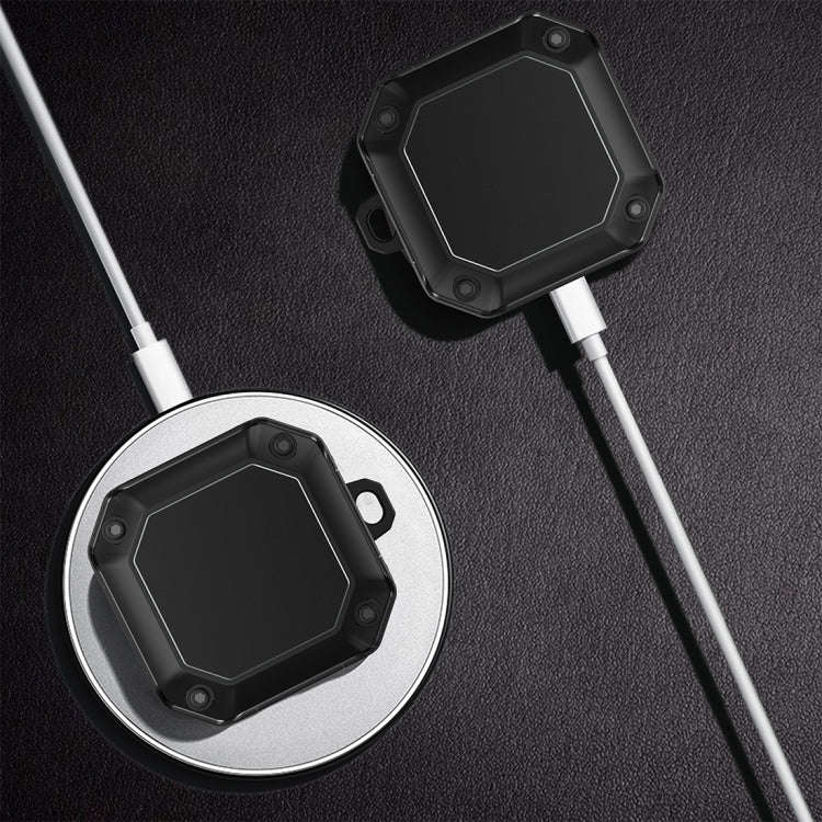 Mecha Hardware Earphone Protective Case with Hook, For Samsung Galaxy Buds 2 / Buds Pro / Buds Li...