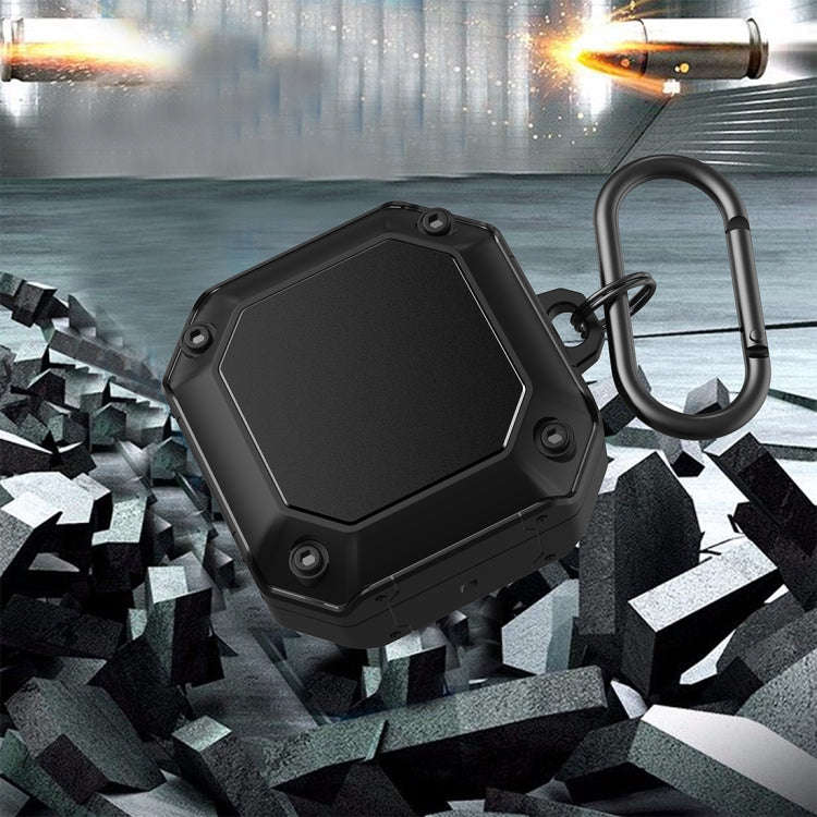 Mecha Hardware Earphone Protective Case with Hook, For Samsung Galaxy Buds 2 / Buds Pro / Buds Li...