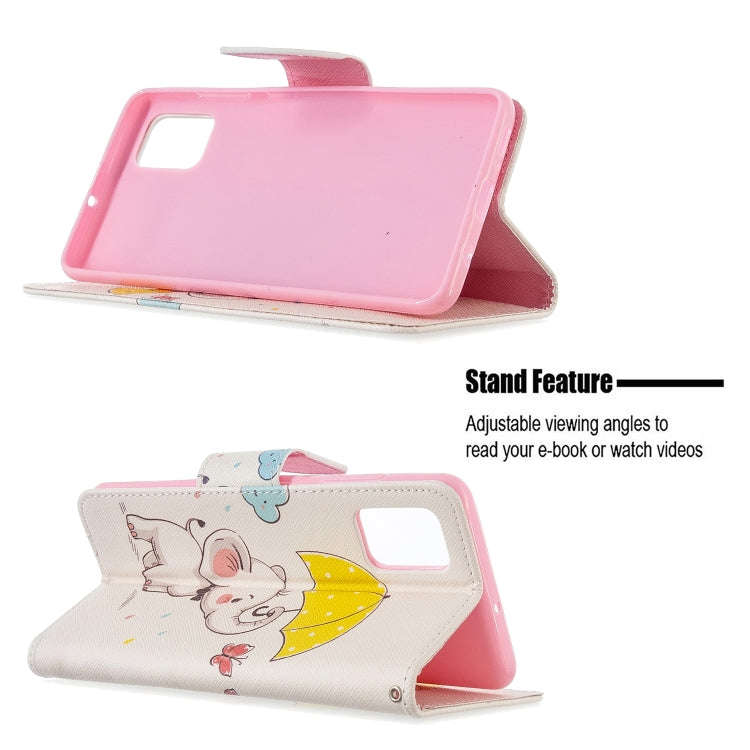 Colored Drawing Pattern Horizontal Flip Leather Case with Holder & Card Slots & Wallet, For Galax...