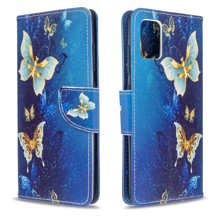 Colored Drawing Pattern Horizontal Flip Leather Case with Holder & Card Slots & Wallet, For Galax...
