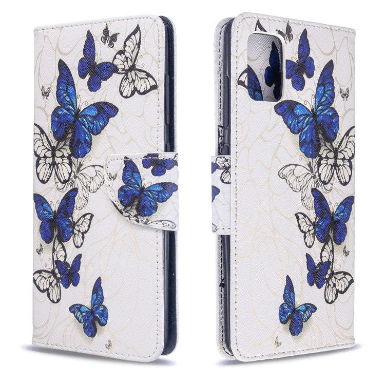 Colored Drawing Pattern Horizontal Flip Leather Case with Holder & Card Slots & Wallet, For Galax...