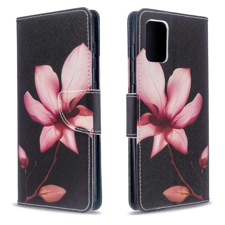 Colored Drawing Pattern Horizontal Flip Leather Case with Holder & Card Slots & Wallet, For Galax...