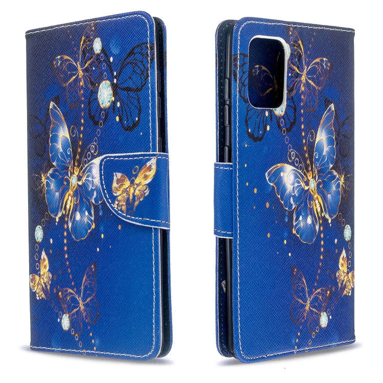 Colored Drawing Pattern Horizontal Flip Leather Case with Holder & Card Slots & Wallet, For Galax...