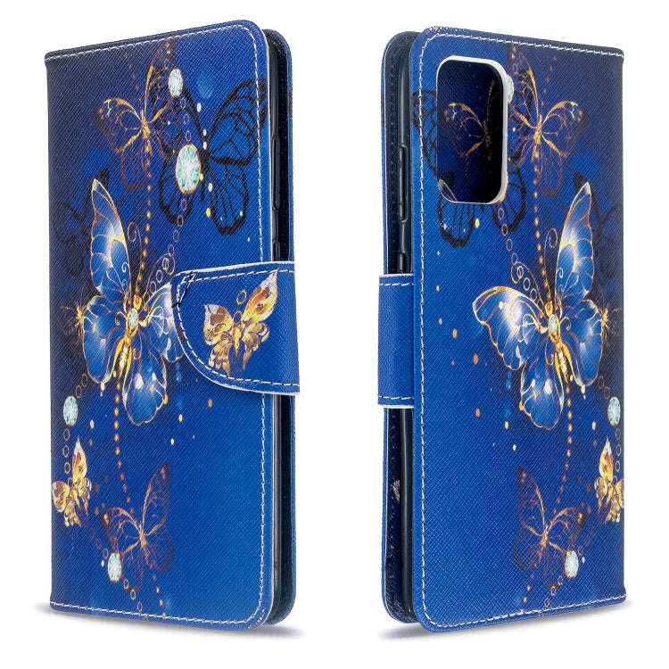 Colored Drawing Pattern Horizontal Flip Leather Case with Holder & Card Slots & Wallet, For Galax...