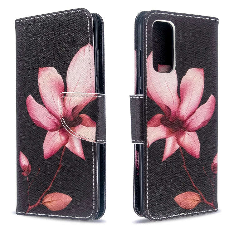 Colored Drawing Pattern Horizontal Flip Leather Case with Holder & Card Slots & Wallet, For Galax...