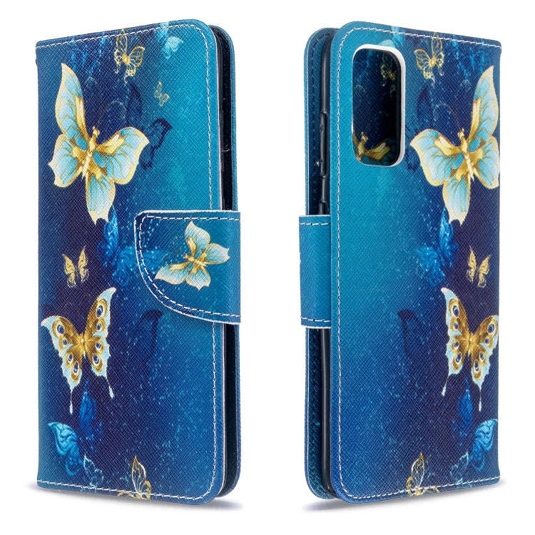 Colored Drawing Pattern Horizontal Flip Leather Case with Holder & Card Slots & Wallet, For Galax...