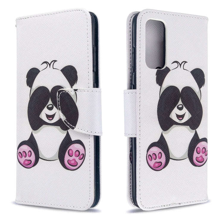 Colored Drawing Pattern Horizontal Flip Leather Case with Holder & Card Slots & Wallet, For Galax...
