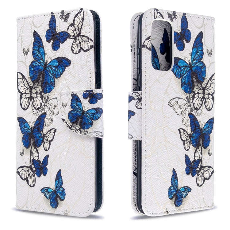 Colored Drawing Pattern Horizontal Flip Leather Case with Holder & Card Slots & Wallet, For Galax...
