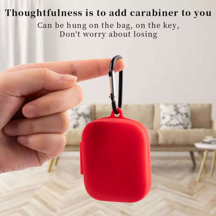 Silicone Earphone Protective Case with Hook, For OnePlus Buds Pro
