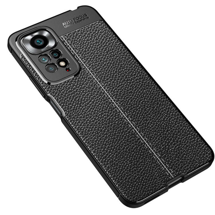 Litchi Texture TPU Shockproof Phone Case, For Redmi Note 11 Pro Overseas Version