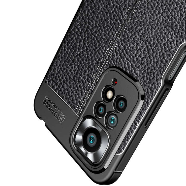 Litchi Texture TPU Shockproof Phone Case, For Redmi Note 11 Pro Overseas Version