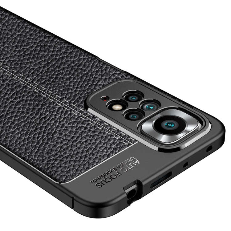 Litchi Texture TPU Shockproof Phone Case, For Redmi Note 11 Pro Overseas Version