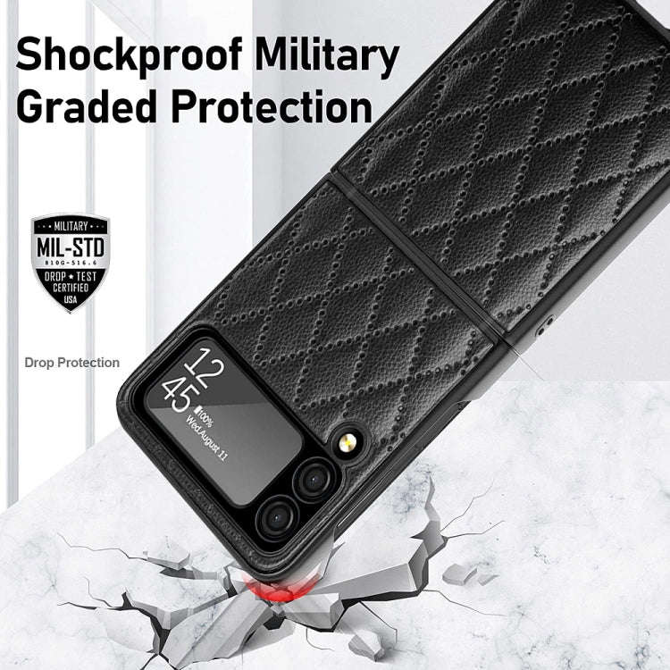 Rhombus Hinge Phone Case, For Samsung Galaxy Z Flip3 5G