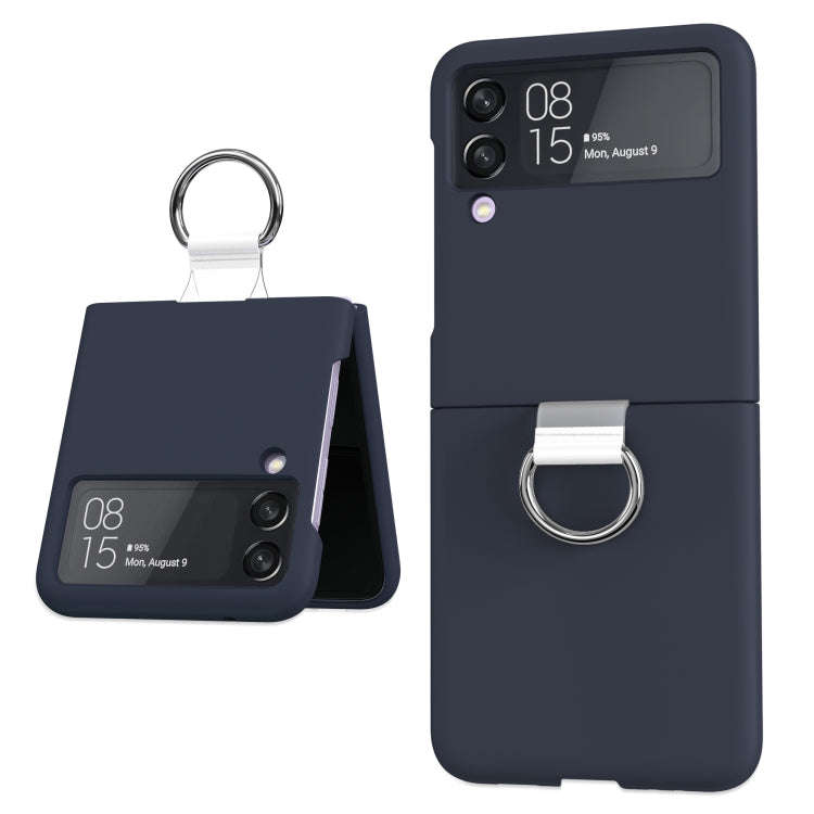 PC + PVC Ring Phone Case, For Samsung Galaxy Z Flip3 5G