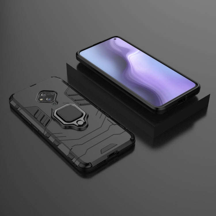 Shockproof PC + TPU Protective Case with Magnetic Ring Holder, For Vivo S5, For Vivo V17 / Y9s / ...