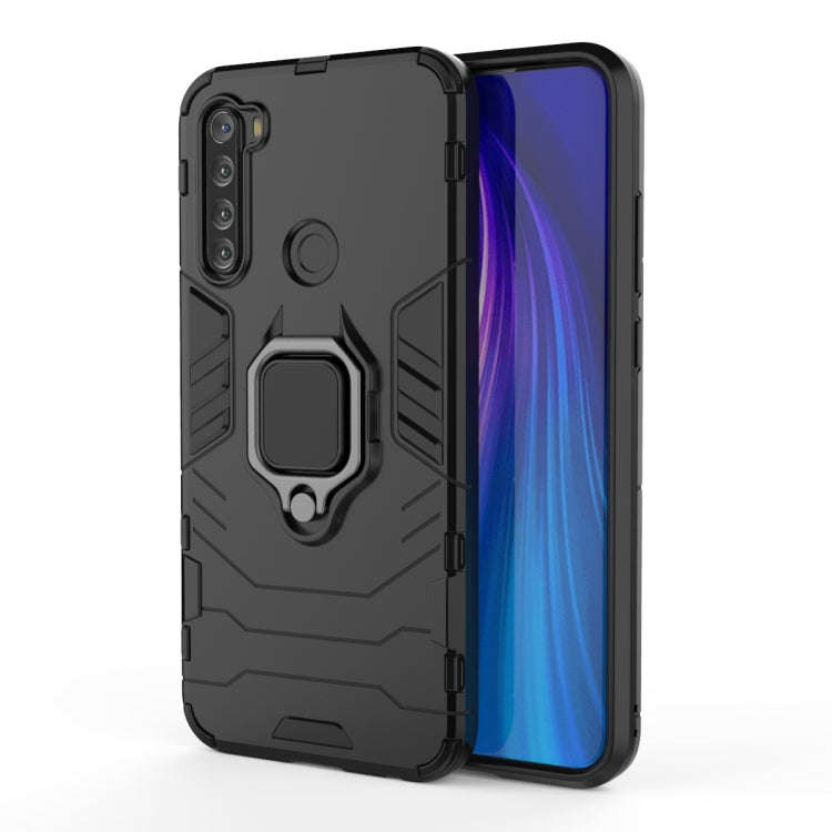 Shockproof PC + TPU Protective Case with Magnetic Ring Holder, For Vivo S5, For Vivo V17 / Y9s / ...