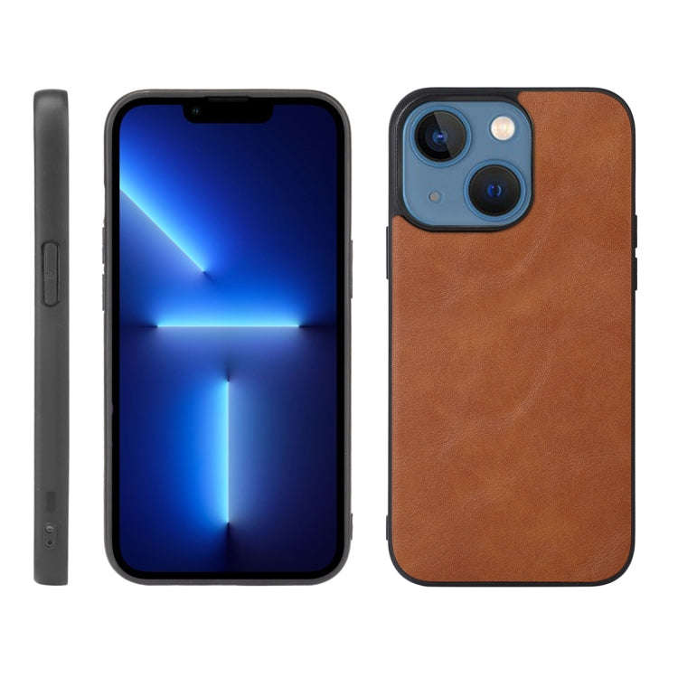 Cowhide Texture PU Phone Case, For iPhone 13, For iPhone 13 Pro, For iPhone 13 Pro Max