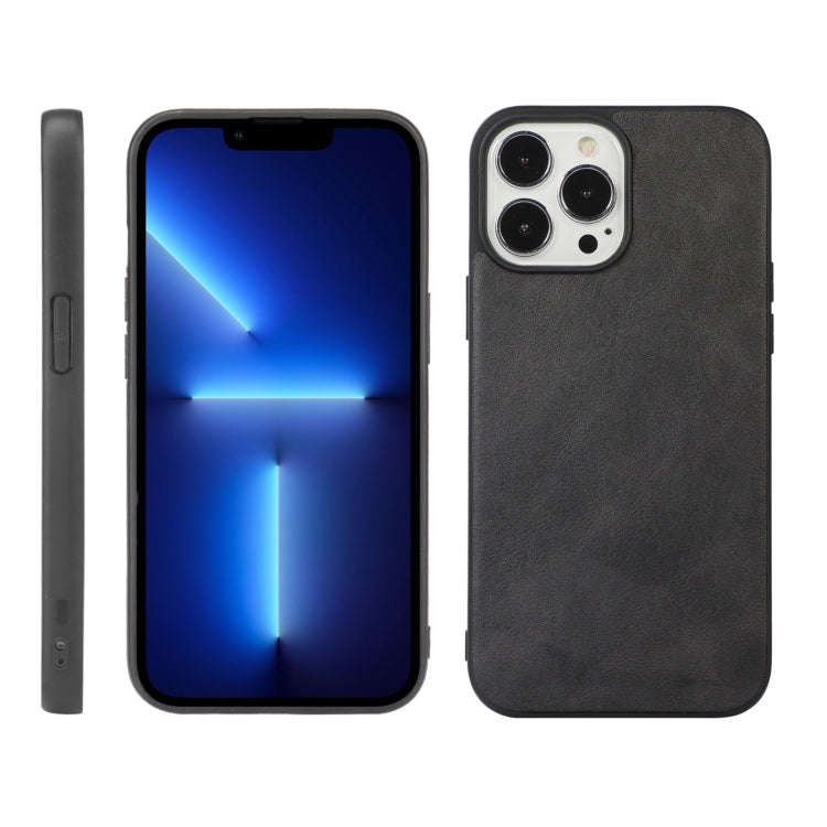 Cowhide Texture PU Phone Case, For iPhone 13, For iPhone 13 Pro, For iPhone 13 Pro Max