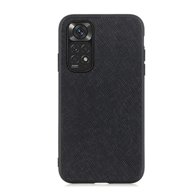 Cross Texture Leather Shockproof Phone Case, For Xiaomi Redmi Note 11 4G Global / Note 11S, For X...