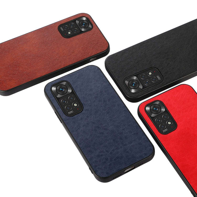 Crazy Horse Texture Shockproof Protective Leather Case, For Xiaomi Redmi Note 11 4G Global / Note...