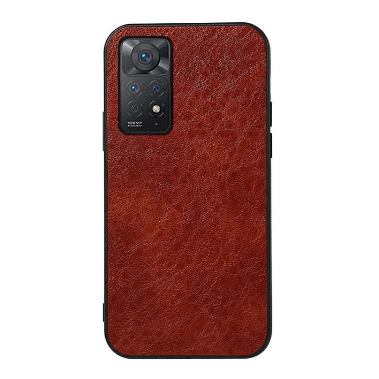 Crazy Horse Texture Shockproof Protective Leather Case, For Xiaomi Redmi Note 11 4G Global / Note...