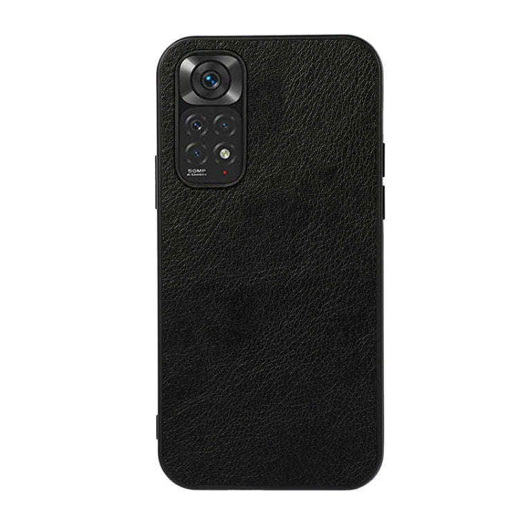 Two-color Litchi Texture Phone Case, For Xiaomi Redmi Note 11 4G Global / Note 11S, For Xiaomi Re...