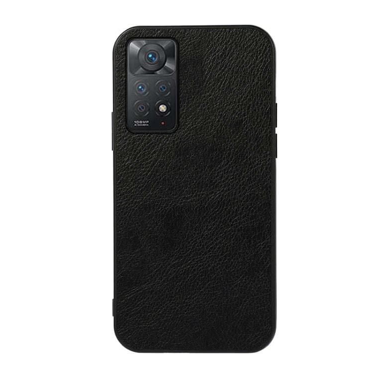 Two-color Litchi Texture Phone Case, For Xiaomi Redmi Note 11 4G Global / Note 11S, For Xiaomi Re...