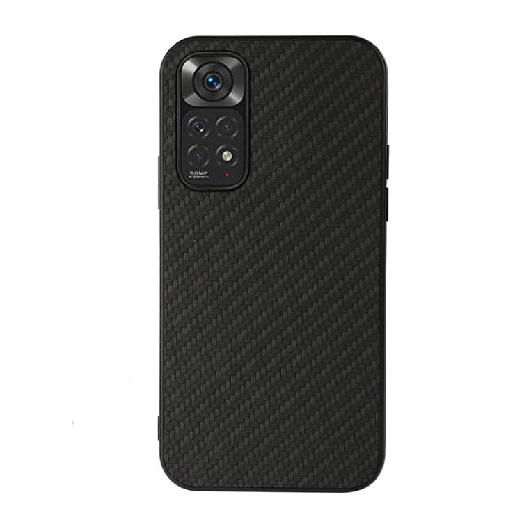 Accurate Hole Carbon Fiber Texture Shockproof Case, For Xiaomi Redmi Note 11 4G Global / Note 11S...