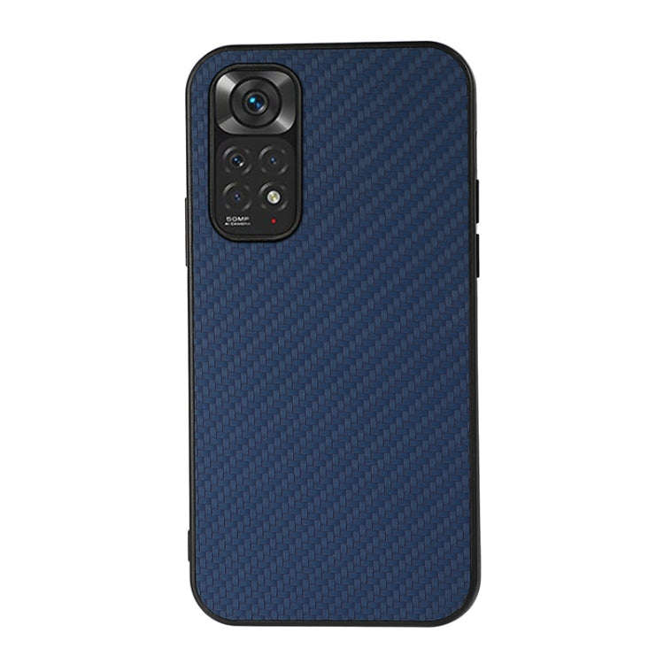 Accurate Hole Carbon Fiber Texture Shockproof Case, For Xiaomi Redmi Note 11 4G Global / Note 11S...