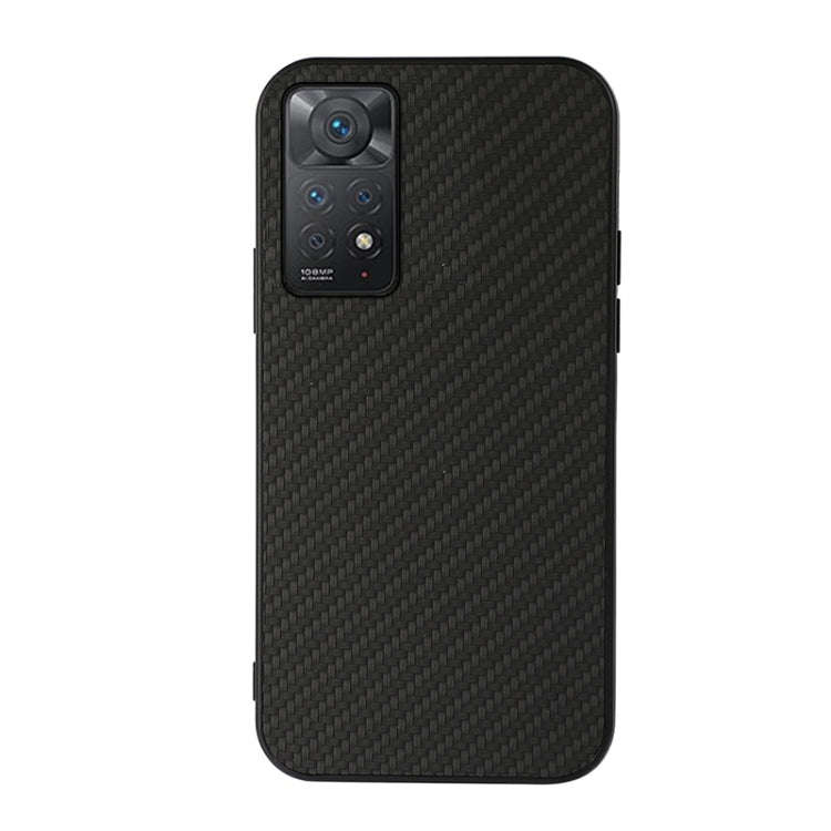 Accurate Hole Carbon Fiber Texture Shockproof Case, For Xiaomi Redmi Note 11 4G Global / Note 11S...