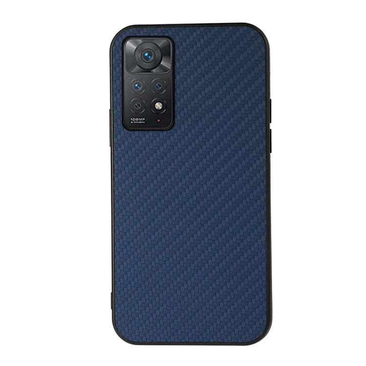 Accurate Hole Carbon Fiber Texture Shockproof Case, For Xiaomi Redmi Note 11 4G Global / Note 11S...