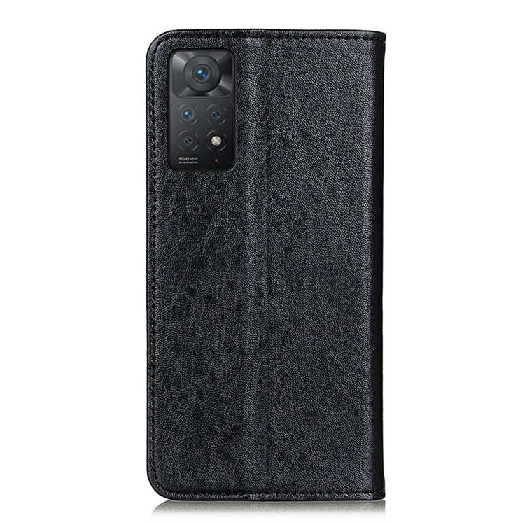 Magnetic Crazy Horse Texture Leather Phone Case, For Xiaomi Redmi Note 11 Pro 5G / 4G / Note 11 P...