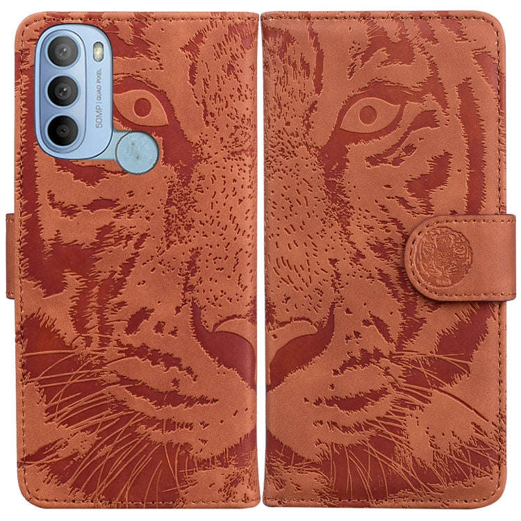 Tiger Embossing Pattern Horizontal Flip Leather Phone Case, For Google Pixel 7 Pro 5G, For Google...
