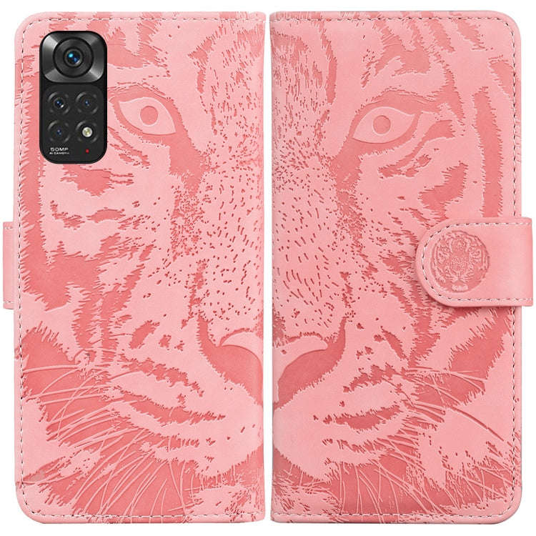 Tiger Embossing Pattern Horizontal Flip Leather Phone Case, For OPPO Reno7 Pro 5G, For Xiaomi Red...