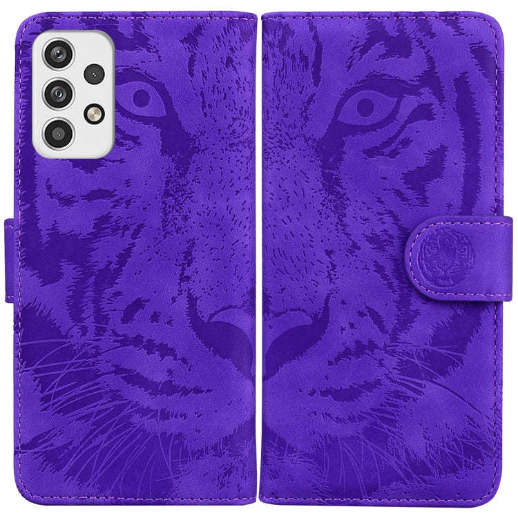 Tiger Embossing Pattern Horizontal Flip Leather Phone Case, For OPPO Reno7 Pro 5G, For Xiaomi Red...
