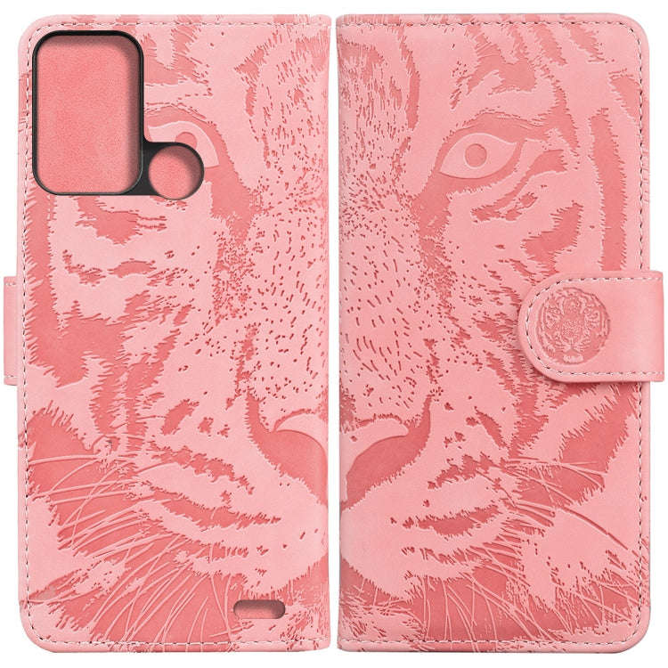 Tiger Embossing Pattern Horizontal Flip Leather Phone Case, For OPPO Reno7 Pro 5G, For Xiaomi Red...